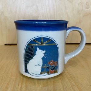 Vintage Otagiri Japan Cat Mug